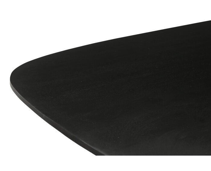 Eettafel Jesper Deens ovaal 180cm | Zwart