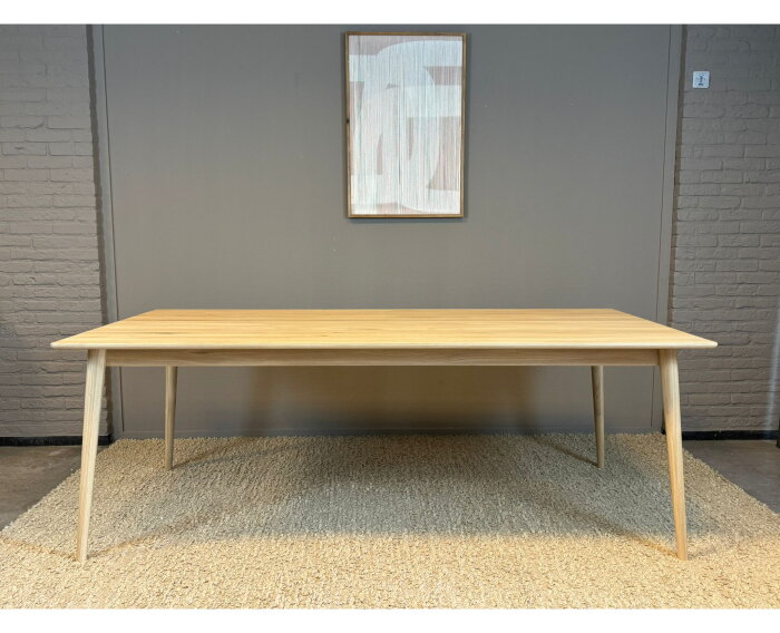 Eettafel Tova eiken 200x100 cm - Naturel | BY-OLAF