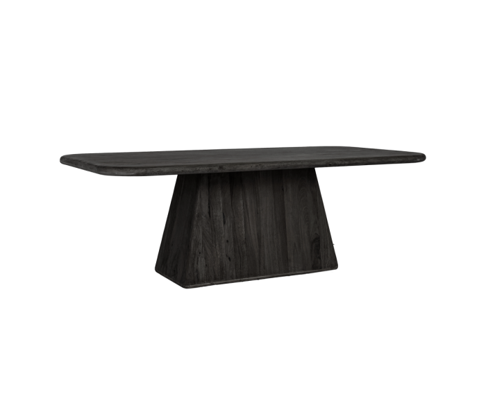 Asti Eetkamertafel zwart 220 cm