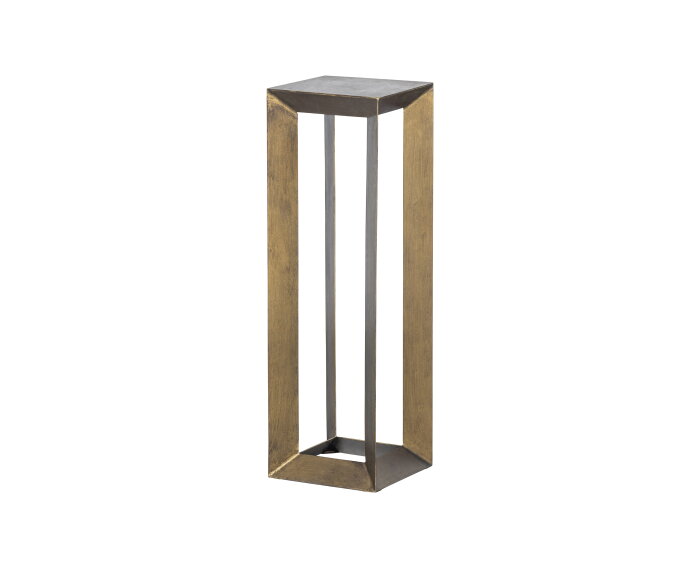 Plain Plantenstandaard Metaal Antique Brass - BePureHome