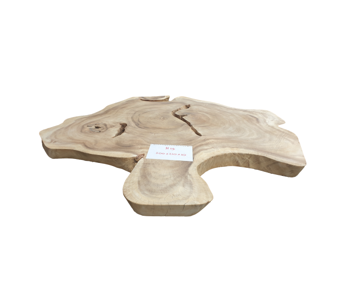 Suar Table Top H19.   200x210x10cm