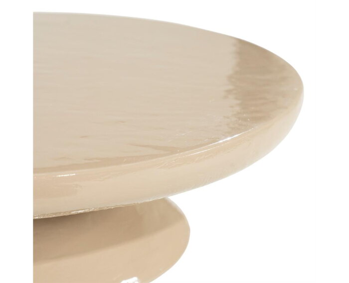 Coffee table Circolo small 60x60cm - taupe | BY-BOO