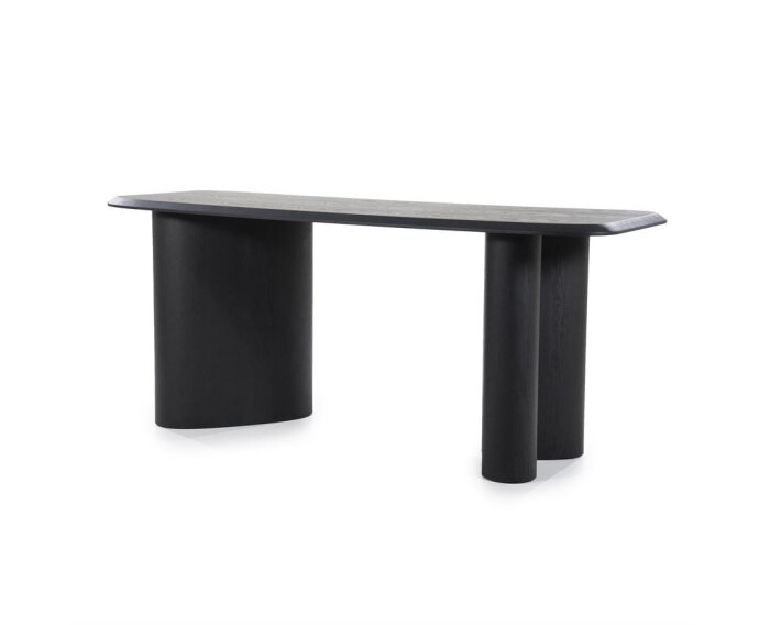 Countertafel Walter 220x80cm - zwart | Eleonora