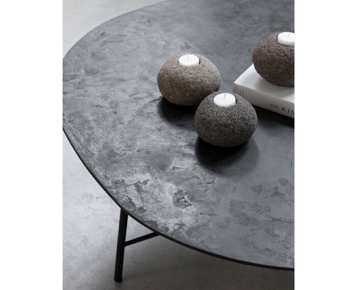 Soho salontafel semi rond