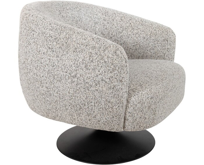 Draaifauteuil Louis 360 - Puente - Ecru 06 - Star Collection