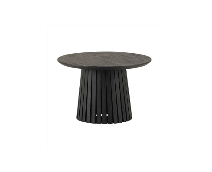 Salontafel Burundi Rond Acacia 60 cm - Zwart