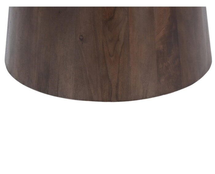 Eettafel Bottecino Rond marmer 130x130x76 cm - cr&egrave;me wit