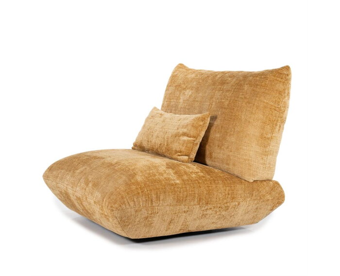 Fauteuil Turner - Draaibare fauteuil met luxe comfort - Geel | SEVN