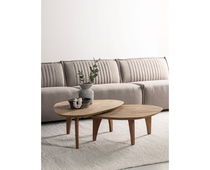 Bliss salontafel pebble teak