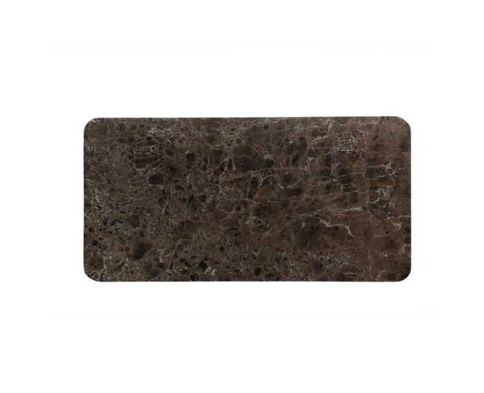 Bovenblad Tv meubel Dallas Bruin Marmer 210 cm