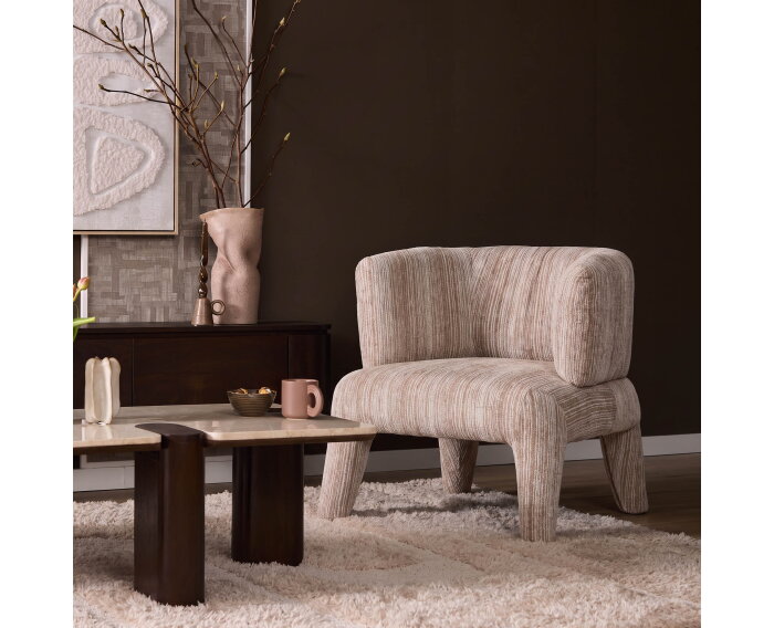 Fauteuil Eva Plum