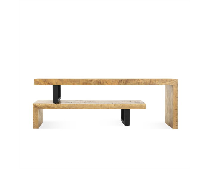 Tv-meubel Kelly mangohout 140-210 cm