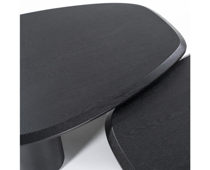 Salontafel Walter 96x78cm - zwart | Eleonora