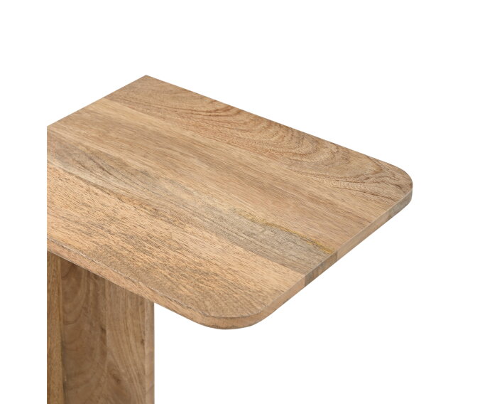 Banktafel Jade Recht Naturel
