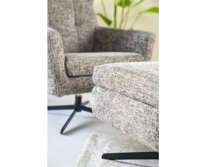 Draaibare Fauteuil Dea - Comfortabele relaxstoel met knopen | SEVN