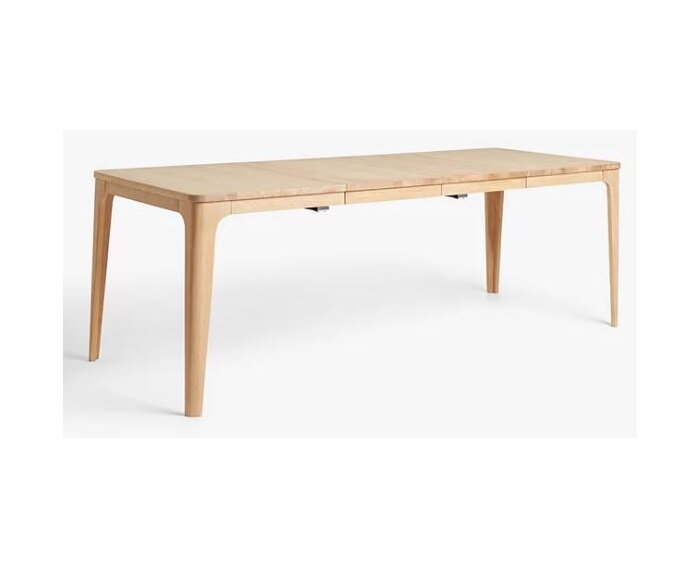 Eettafel Amalfi eiken uitschuifbaar 160-210x90 cm - Naturel