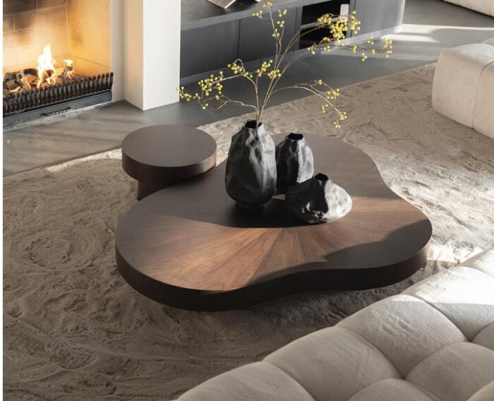 Salontafel Bobbie 150x110cm - bruin | Eleonora