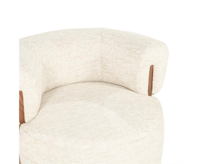 Fauteuil Nila bruin - vanu | Eleonora