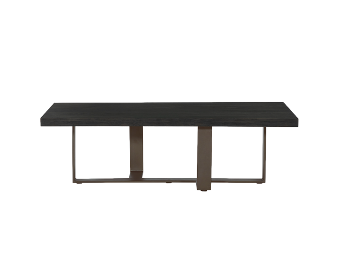 Tower Living Mincio Salontafel eiken 130x70 cm - Espresso Bruin
