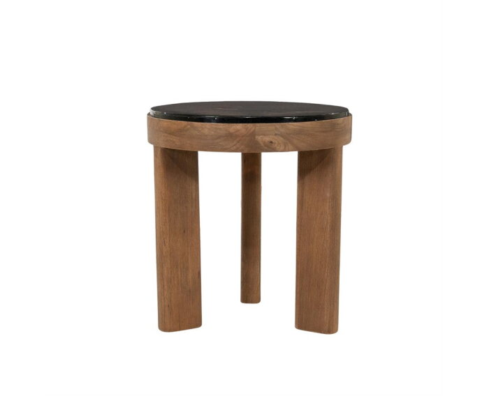 Side table Lucent 45x45cm - bruin | BY-BOO