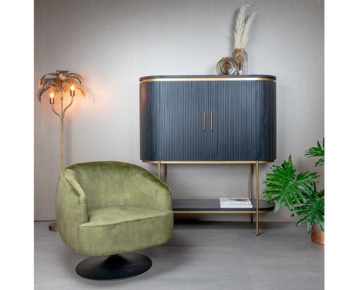 Barga Fauteuil - Bliss 19 green (draaibaar)