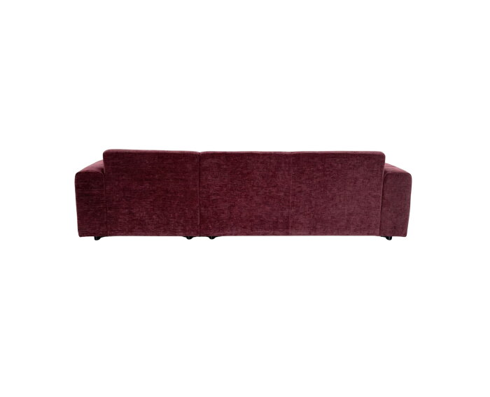 MySofa Ruby Hoekbank Paars  2,5 zits AL + Lounge R