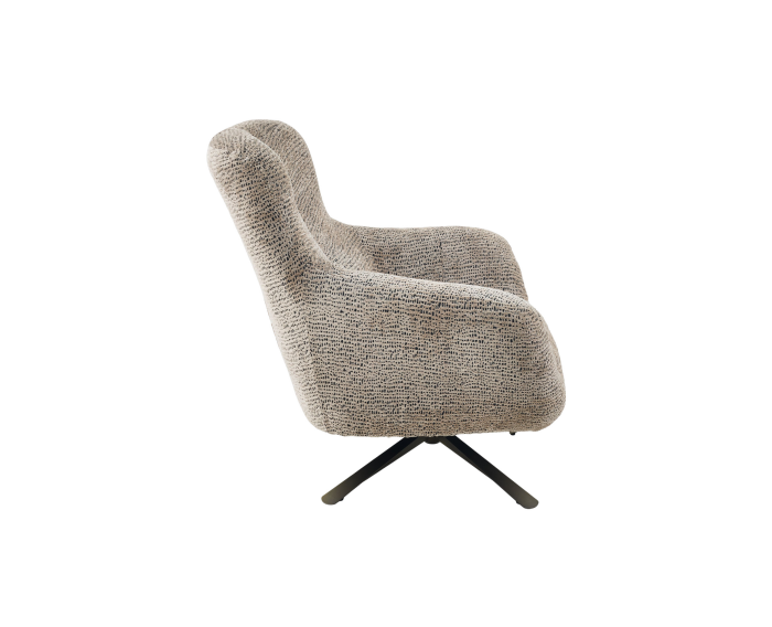 Draaibare Fauteuil Nena Bruin