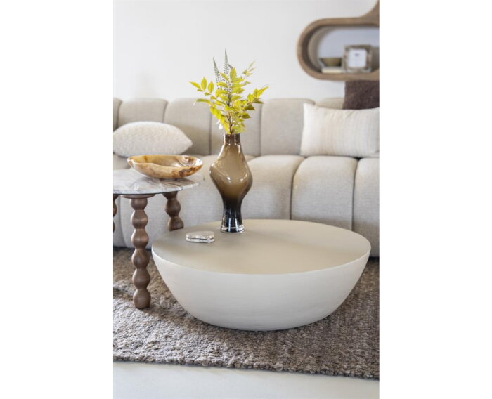 Coffee table Canto large 80x80cm - taupe | BY-BOO
