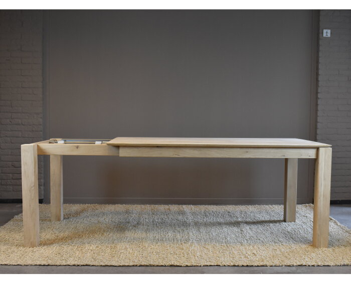 Eettafel Viggo uitschuifbaar eiken 160-210 cm - Naturel | Meubelplaats