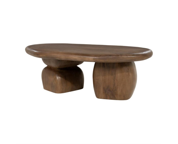 Coffee table Sui 120x70cm - bruin | BY-BOO