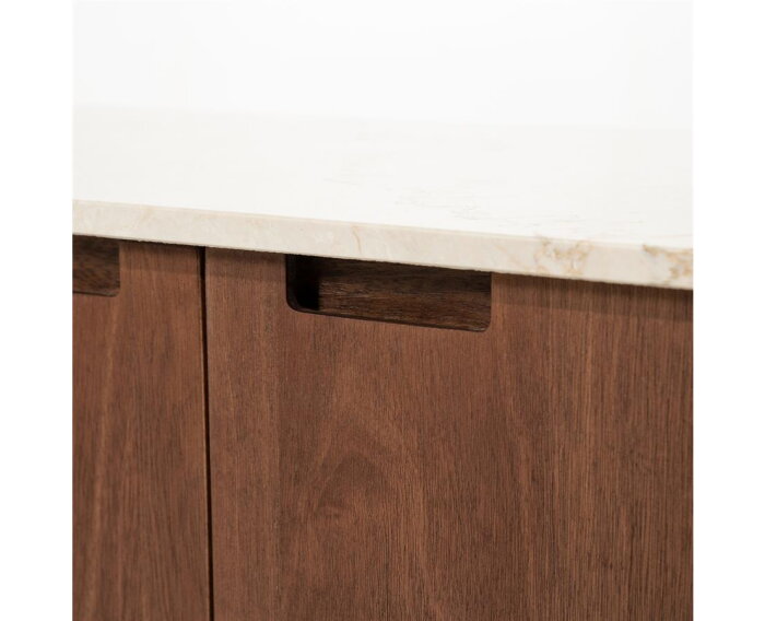TV meubel Vigo 160x38cm - bruin | Eleonora