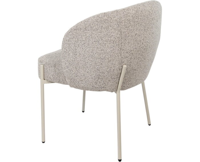 Eetkamerstoel Adele - beige poten - Puente - Stone 09 - Star Collection