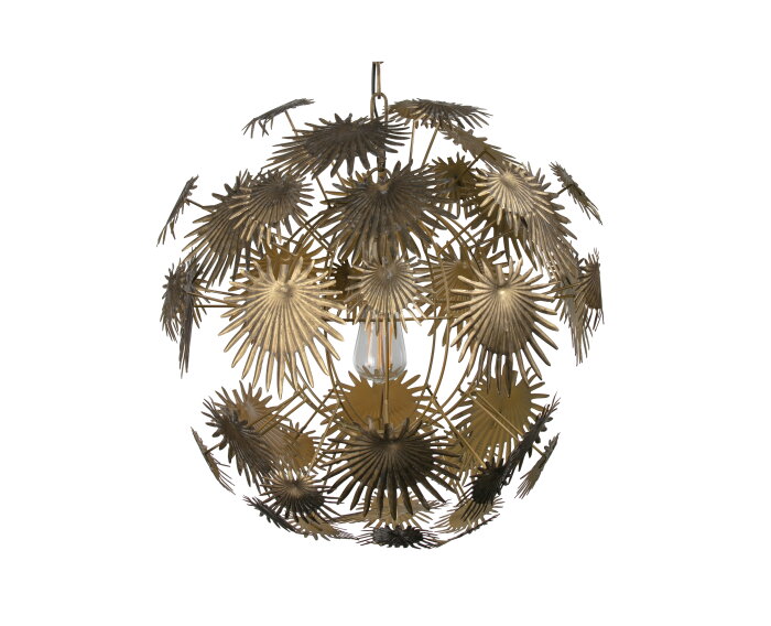 Atom Hanglamp Metaal Antique Brass - BePureHome