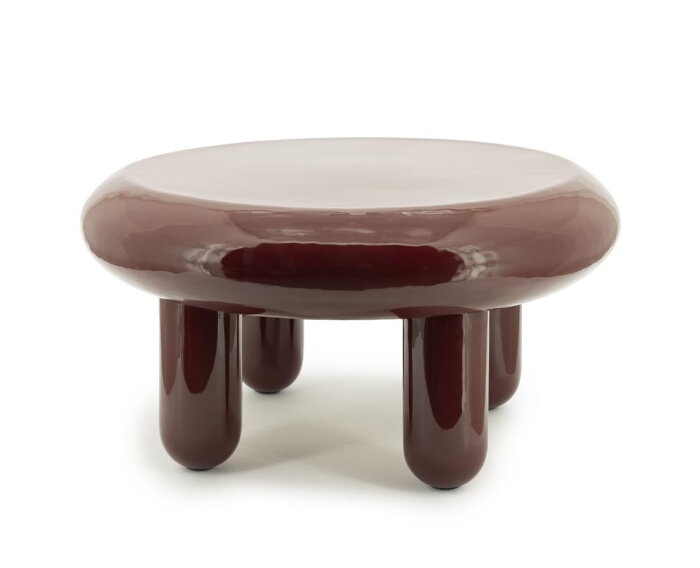 Coffee table Balloon 70x70cm - rood | BY-BOO