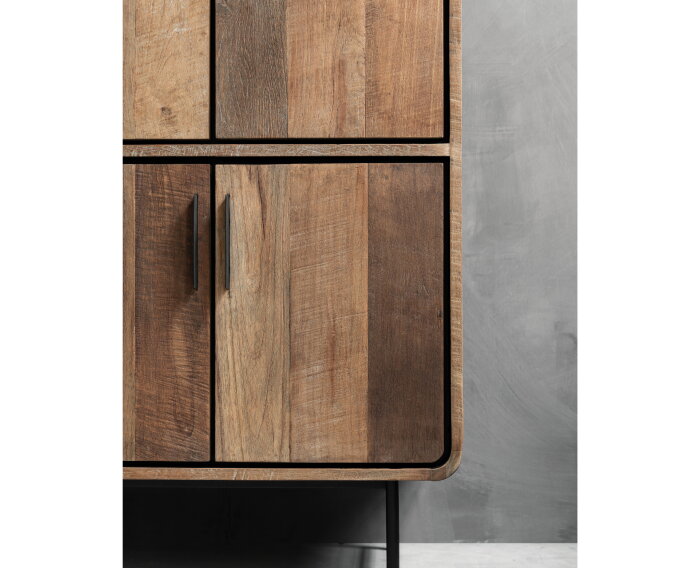 DTP home Evo bergkast teakhout