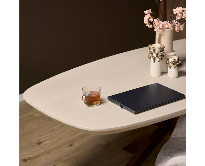 Deens ovale eettafel Madison Zand Mangohout 280 cm