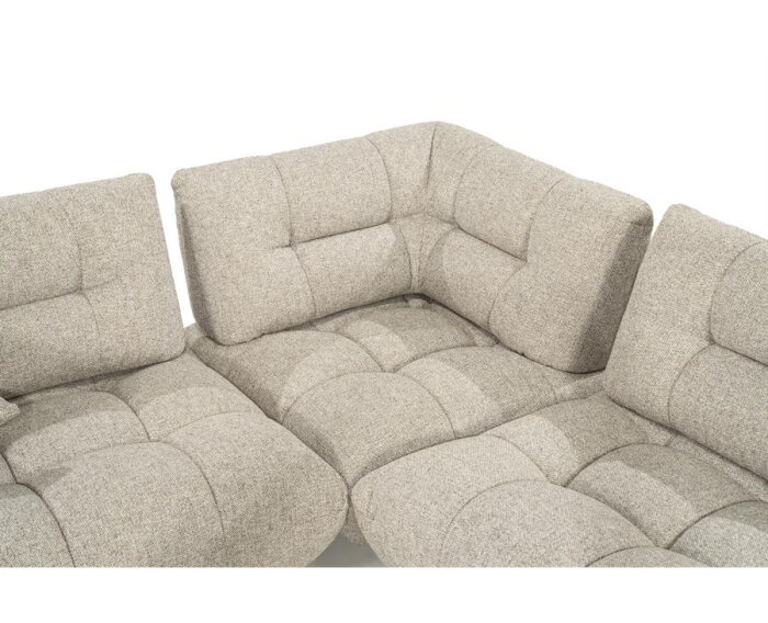 SEVN Esmee modulaire hoekbank Serenity Fossil - 335x245 cm - Zelf samen te stellen