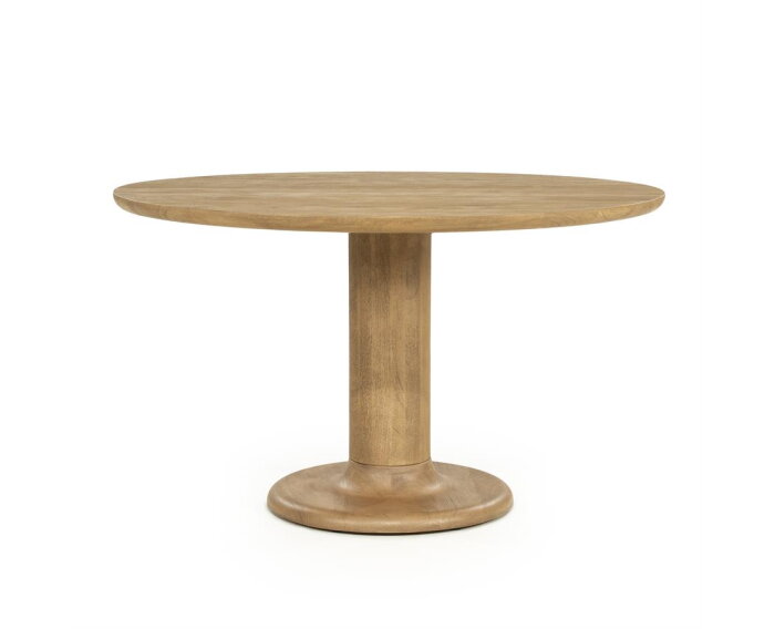 Eettafel Coco 130x130cm - naturel | Eleonora