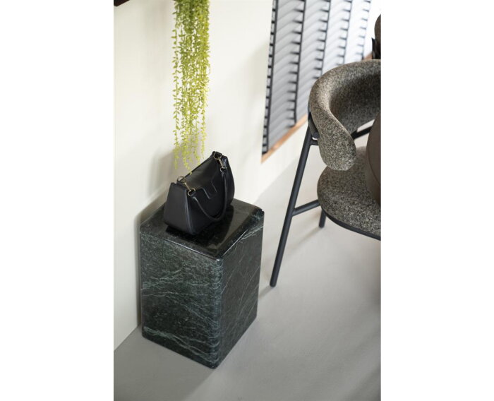 Side table Dice 30x30cm - groen | BY-BOO