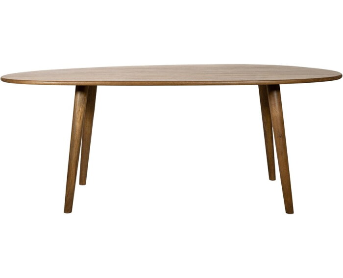 Eettafel SIlkeborg organisch mangohout 240x100 cm