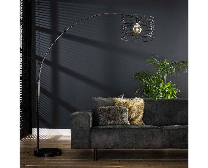 Booglamp &Oslash;45 curl - Charcoal
