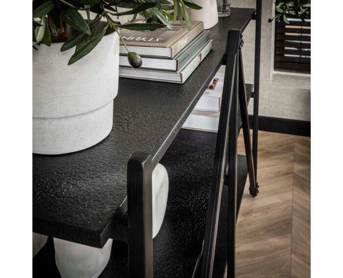 Wandkast 130cm 3 laags Piega - Grijs