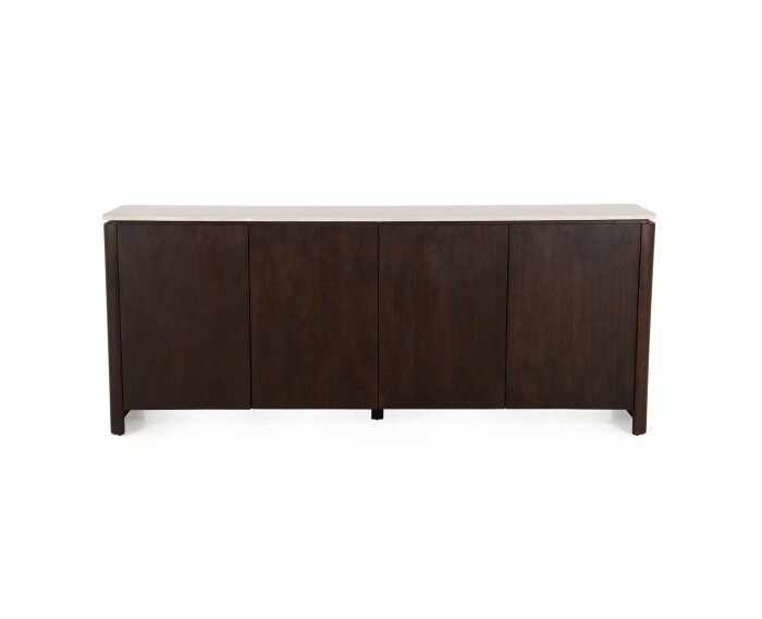 Bovenblad Tv meubel Dallas Beige  Marmer 210 cm