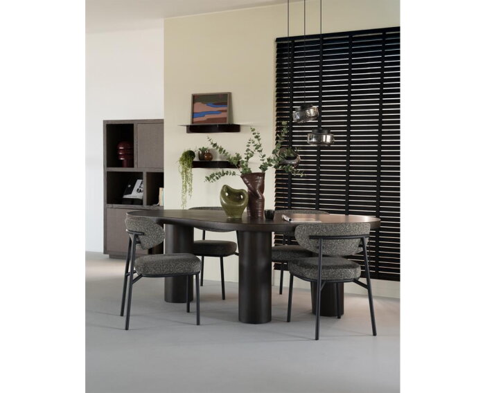 Eetkamerstoel Jari - green | BY-BOO