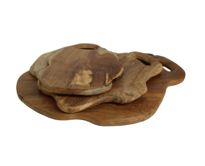 Serveerplank small - 20x30 cm - teak