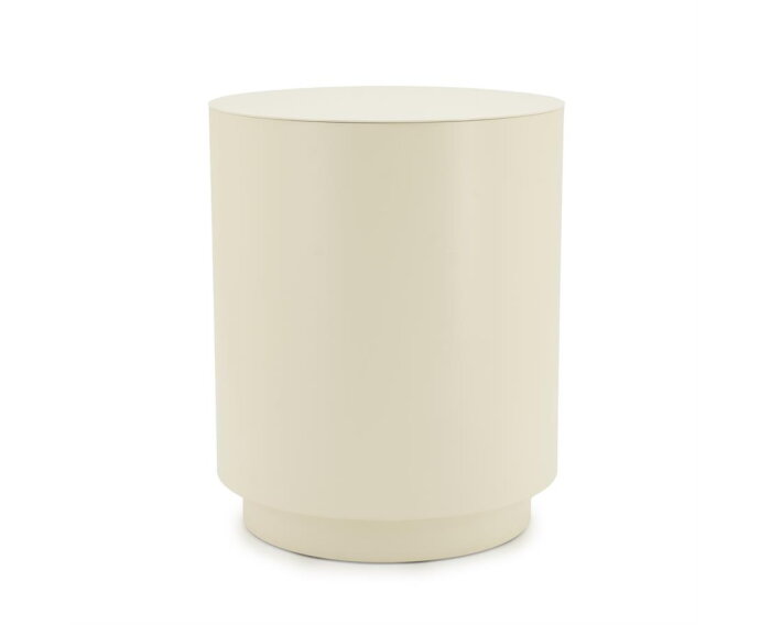 Side table Mesita 37x37cm - beige | BY-BOO