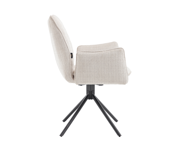 Eetkamerstoel Tim Cremona 02 Lichtbeige 2 pieces a box