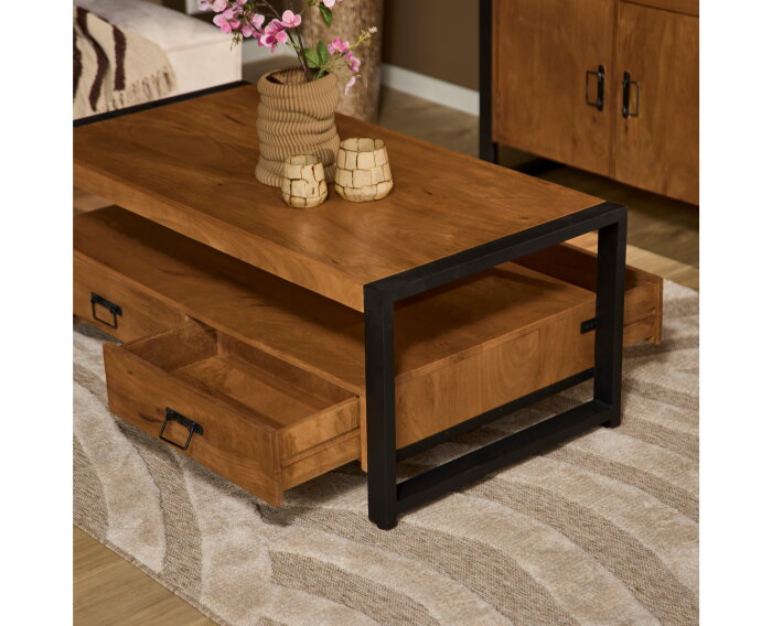 Salontafel Boaz met 4 lades | 120 cm