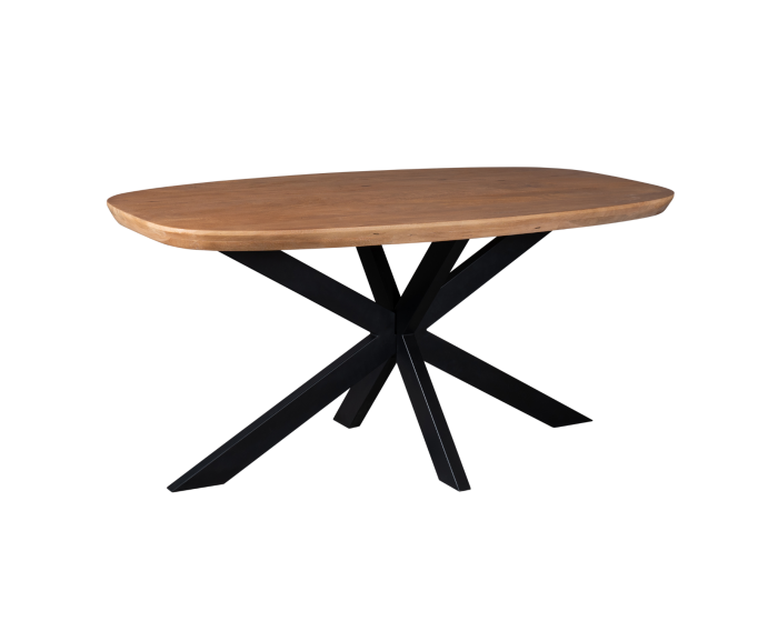 Eettafel Madison Naturel | 160 cm | Deens ovaal
