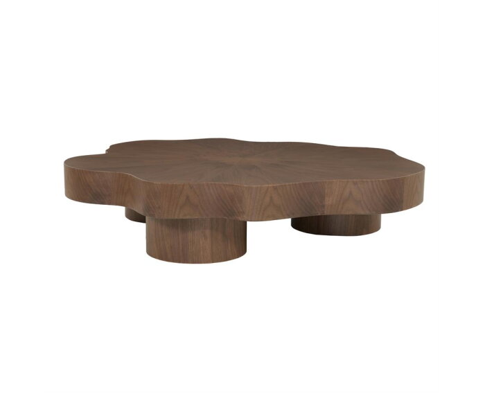 Salontafel Jessie 110x95cm - bruin | Eleonora